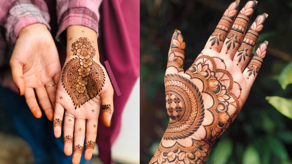 Front Hand Simple Mehndi Design