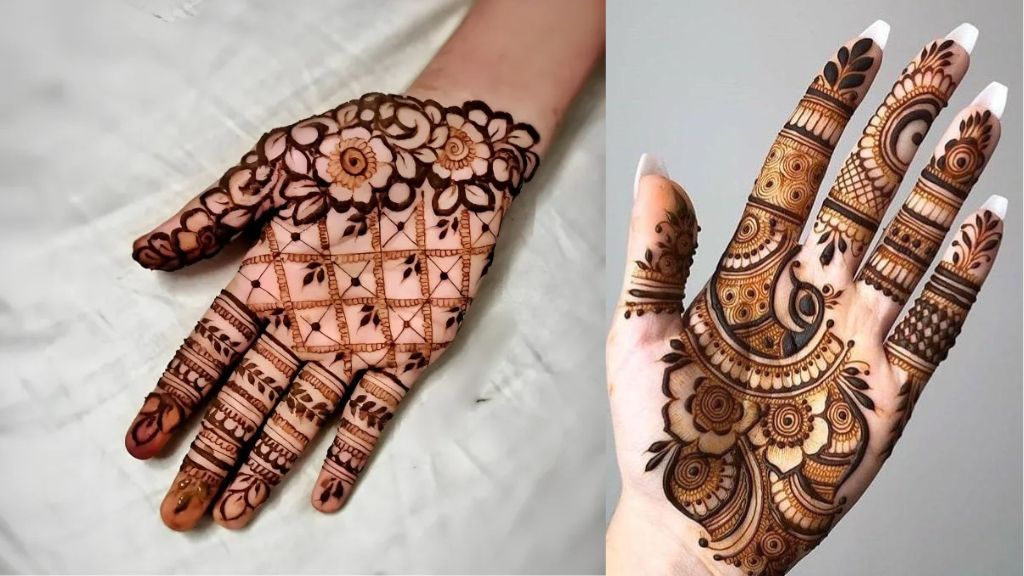 Front Hand Simple Mehndi Design