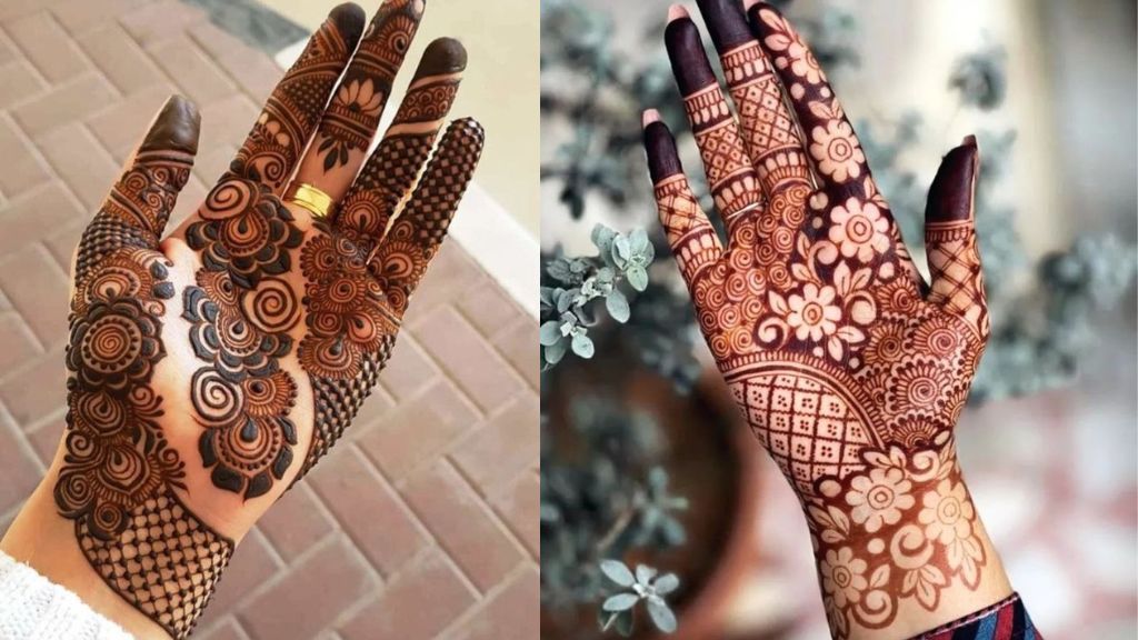 Front Hand Simple Mehndi Design