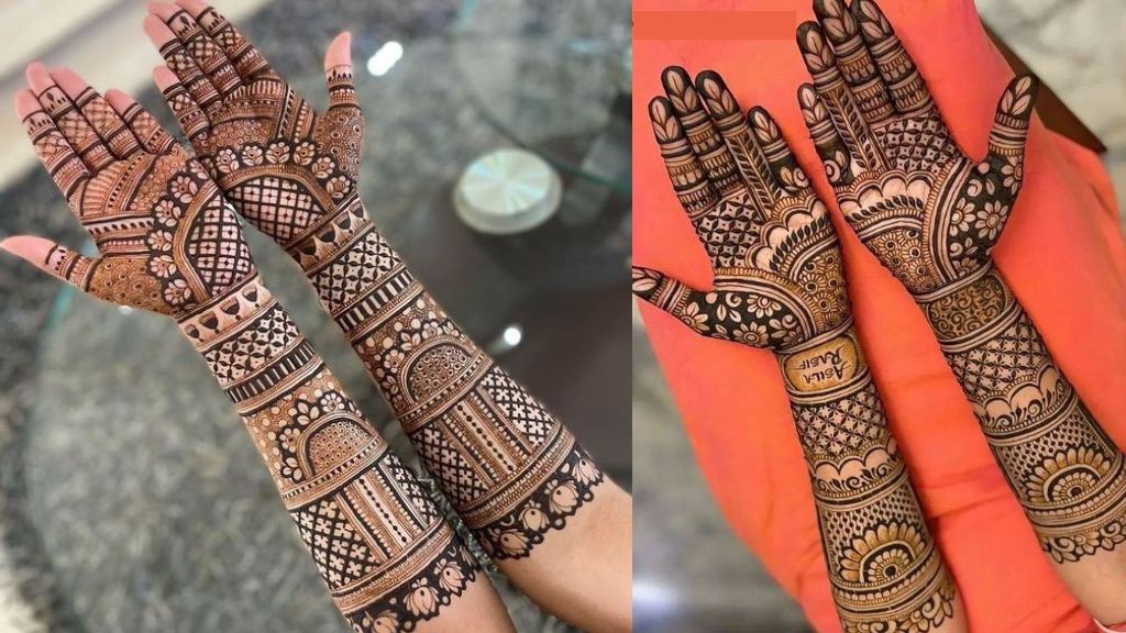 Front Hand Simple Mehndi Design