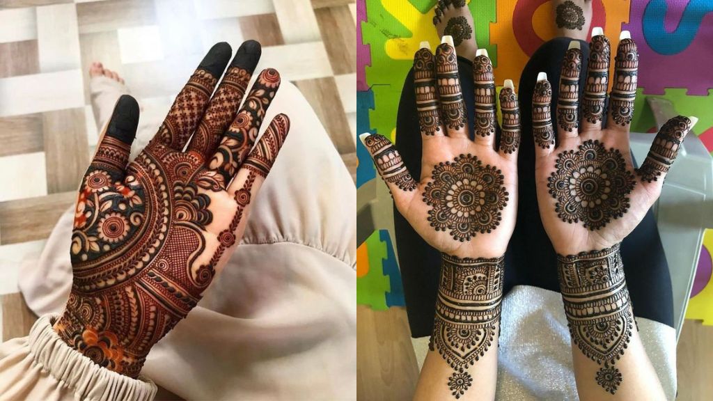 Front Hand Simple Mehndi Design