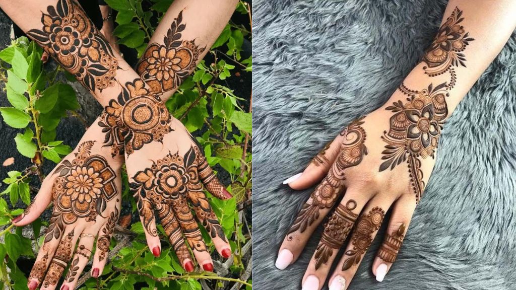 Easy Arabic Mehndi Design