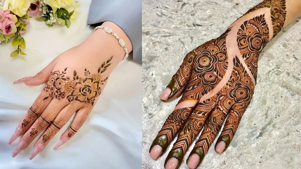 Easy Arabic Mehndi Design